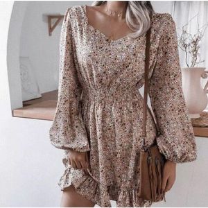 The Dezzy Factory Bohemy jurk | beige