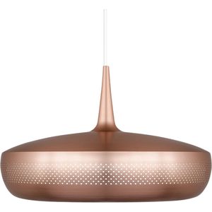 Umage Clava dine hanglamp brushed copper met koordset wit Ø 43 cm