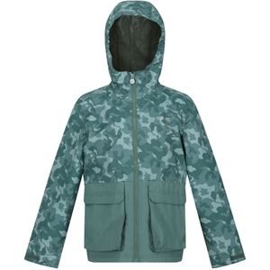 Regatta - Hywell - Waterdichte Jas - Camouflage - Voor Kinderen