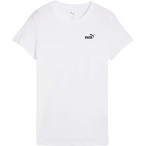 Puma - Dames Ess No.1 Klein Logo T-shirt - Katoen - Korte Mouwen