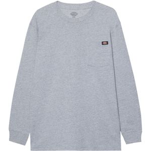 Dickies - Heavyweight LS Pocket Tee - Longsleeve T-shirt - Heather Grey