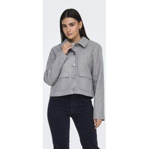 JDY - Callie - Tussenjas - Grijs - Licht Gevoerd