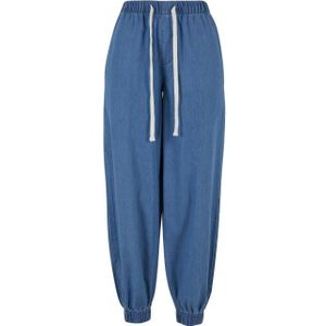Urban Classics Dames denim lichtgewicht joggingbroek