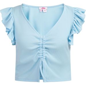 Mymo - Crop Top - Lichtblauw