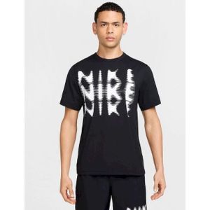 Nike - Hyverse - T-shirt - Zwart - Korte Mouw - Dri-Fit UV