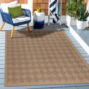 Muratap Natur vloerkleed denpasar buitenkleed sisal laagpolig indoor en outdoor beige 240x340 cm