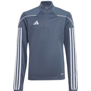 Adidas - Geborduurd T-shirt - Blauw - 100% Gerecycled Polyester