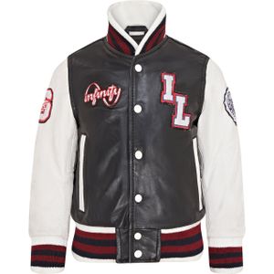 Letterman - Leren Varsity College Bomberjack - Unisex - Kinderen