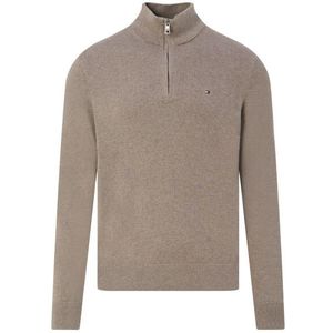 Tommy Hilfiger - Pima Cashmer Sweater - Taupe - Trui