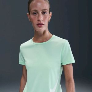 Nike - Tempo Swoosh - Hardloop T-shirt - Groen - Korte Mouw