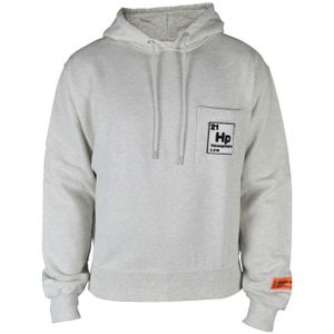 Heron Preston - Sweatshirt - Lichtgrijs - Met Capuchon - Katoen