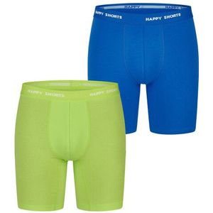 Happy Shorts - Retro Boxer - Neon - 2er-Pack - Long