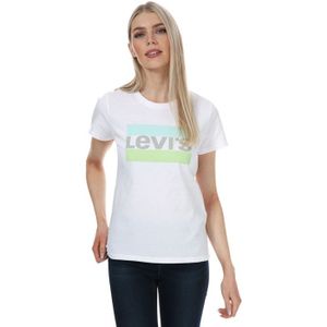 Levi's - The Perfect T-shirt - Wit - Dames