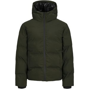 Jack & Jones - Jjpayne - Puffer Jacket - Donkergroen - Winterjas