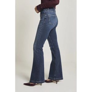 Para Mi - Daily Denims - Jade Jeans - Used Stone - High Waist Flare Bootcut
