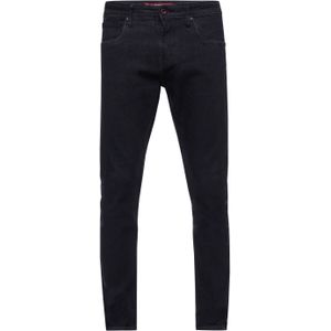 Rusty Neal - MELVIN - Slim Fit Jeansbroek - Zwart - Katoen-Stretch