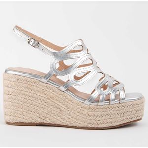 Montevita - Salia2 - Sandalen - Zilver - Sleehak