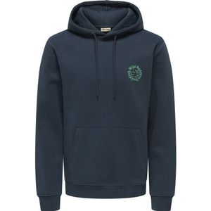 Only & Sons - ONSCONNOR CLUB - Sweatshirt - Nachtblauw - Capuchon