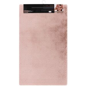 Tapijtenloods Heaven Vacht Badmat Hoogpolig Soft Touch Roze- 50x90 CM