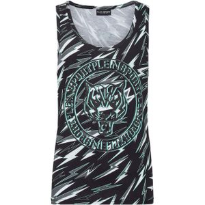 Plein Sport - Tanktop - Veelkleurig - Katoen