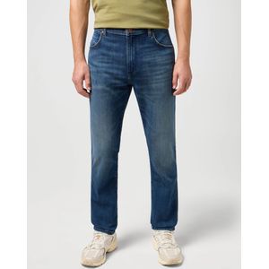 Wrangler Larston heren slim-fit jeans hare