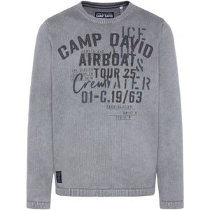 Camp David - Gebreide Trui - Stone-washed - Heren