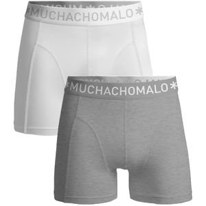 Muchachomalo Jongens 2-pack boxershorts effen