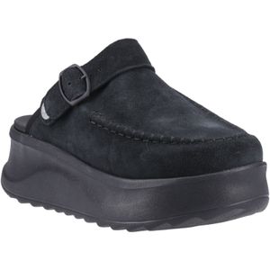 HEYDUDE - Delray Clog Suede - Instappers - Zwart