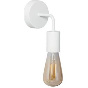 Bussandri Exclusive wandlamp metaal - e27 l:9cm voor binnen woonkamer eetkamer slaapkamer wandlampen wit