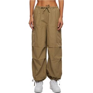 Urban Classics Dames katoenen parachute cargo broek