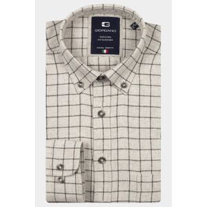 Giordano - 527302/91 - Overhemd - Grijs - Lange Mouw