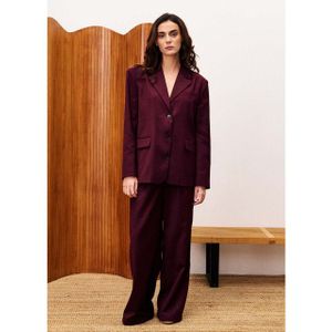FRNCH - Hibiscus - Pantalon - Bordeaux Rood