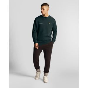 Lyle & Scott - Co-Ordinate Print - Sweatshirt - Groen