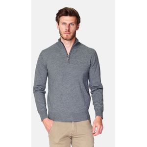 William de Faye - Zipped Sweater - Loup