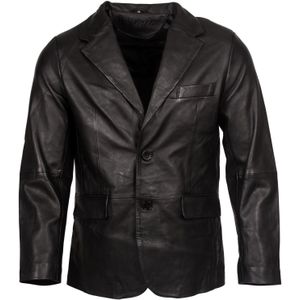 Leren Blazer - Zacht Lamsleer - Met 2 Knopen
