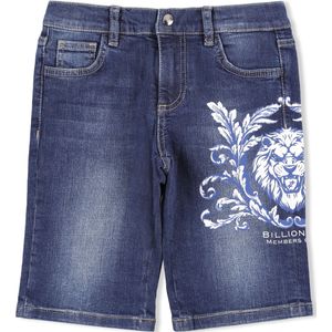 Korte Broek - Lion - Denim - Stone Washed - Kinderen