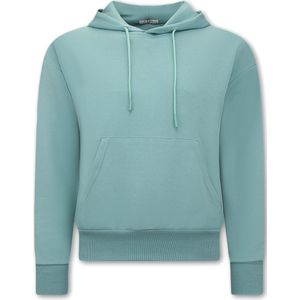 Tony Backer Basic oversize fit hoodie mint