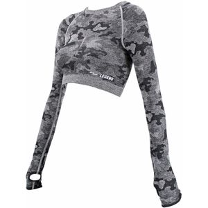 Legend Sports Dames sport-top camo black