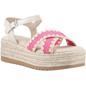 Hush Puppies - Jemma - Espadrille - Fuchsia - Dames Sandalen