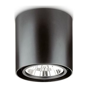 Ideal Lux mood plafondlamp aluminium gu10 zwart