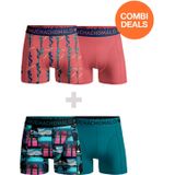 Muchachomalo Heren 2+2-pack boxershorts print