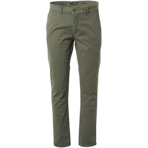 No Excess Pants chino garment dyed stretch dark seagreen