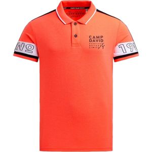 Camp David - Poloshirt - Heren - Korte Mouwen