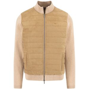 Fynch-Hatton - 1509-340 - Sweatvest - Taupe - Heren