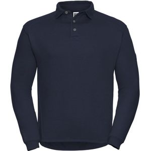 Russell Athletic Heren sweatshirt met kraag voor zwaar gebruik