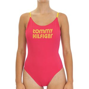 Tommy Hilfiger - UW0UW02113-TJN-L - Badpak - Roze - Normale Pasvorm