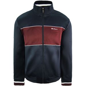 Ben Sherman - Panelled - Heren Trainingsjack - Marineblauw