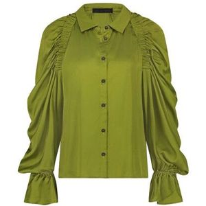 Jane Lushka - Mima Blouse - Olivia Green - SEI724121