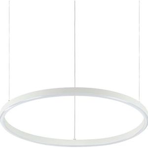 Ideal Lux oracle slim hanglamp aluminium led wit