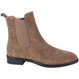 Unisa BARTY F24 BS TAUPE dames enkellaarzen gekleed beige